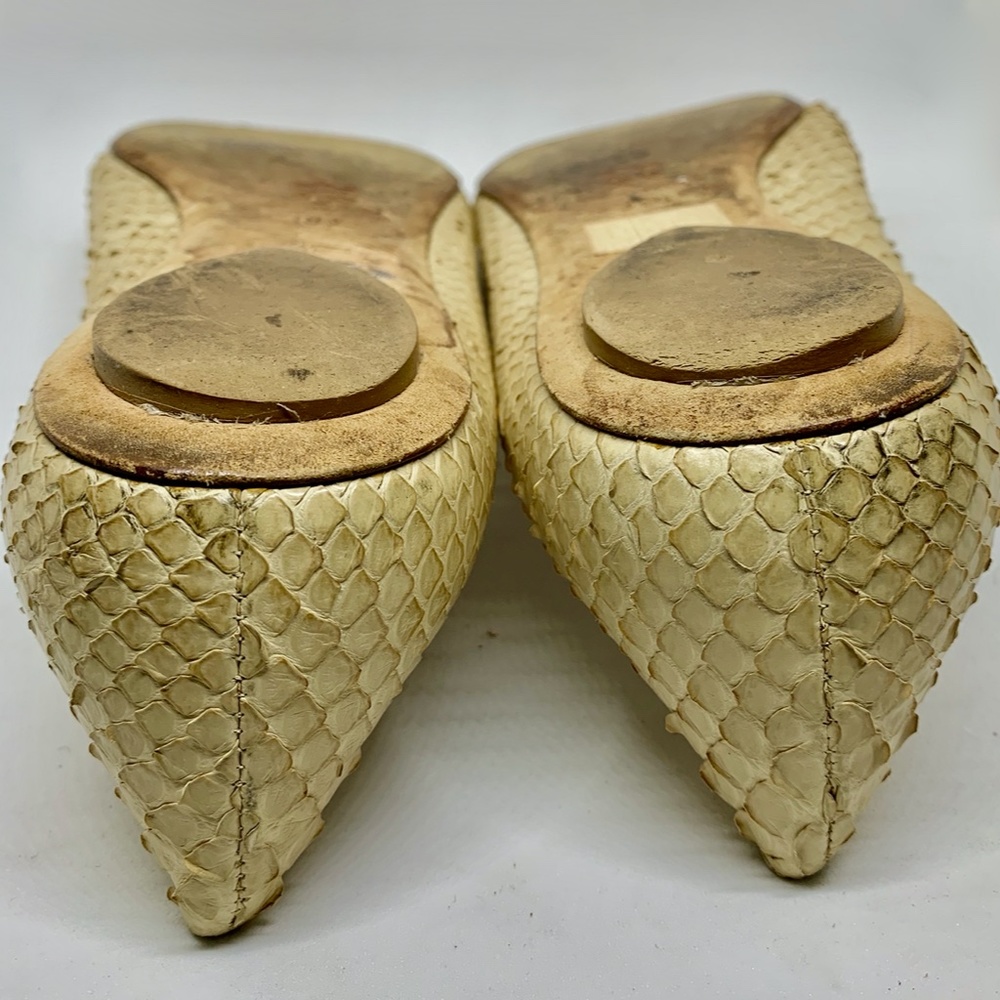 BARABOUX Python Ballet Flats - Picture 12 of 16